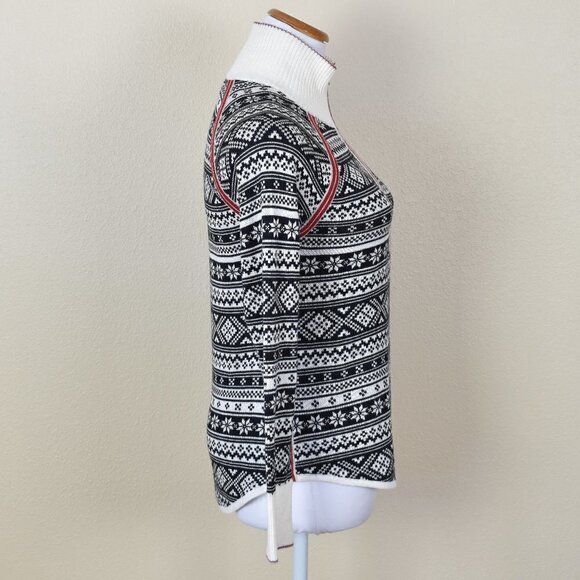 Eddie Bauer Engage Fair Isle Knit Sweater Pullover XS - Picture 6 of 7